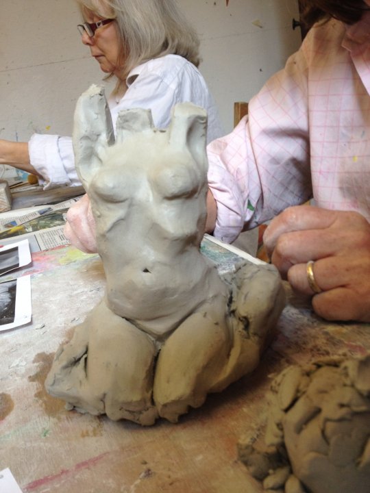 ADULT ART CLASSES - CLAY SCULPTURE