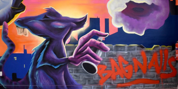 Bagnalls graffiti/street art