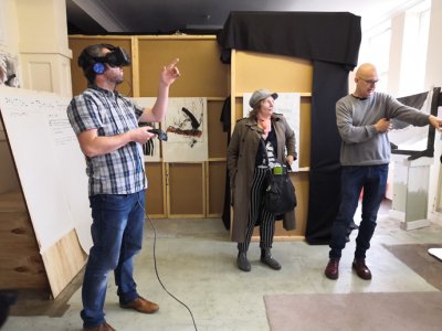 Artist Builds Virtual Worlds in Empty Doncaster Shop