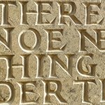 3 day letter carving workshop with Simon Langsdale