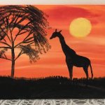 African Sunset Painting Workshop