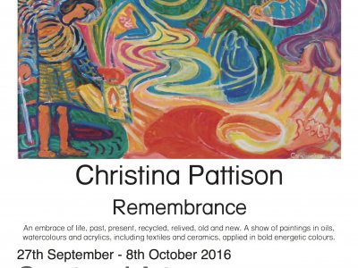 Art Exhibition - Remembrance, Christina Pattison