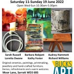 Artists at Little Sarratt Hall Barn