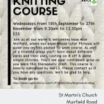 Beginners Knitting Course