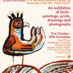 Birdland, an exhibition of bird pictures