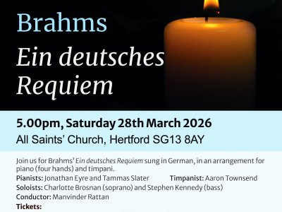 Brahms Ein deutsches Requiem