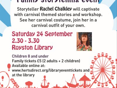 Carnival! - Family Storytelling Event (under 8s)