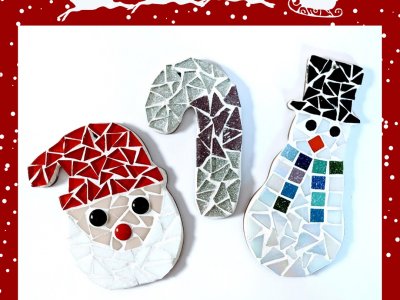 Christmas Crafts - Festive Family Mosaic Making Sat 10th Dec
