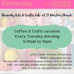 Coffee & Crafts (Weekly on a Tuesday)