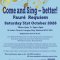Come and Sing - Better. Faure Requiem and vocal technique / <span itemprop="startDate" content="2026-10-31T00:00:00Z">Sat 31 Oct 2026</span>
