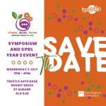 Create, Speak, Thrive - Symposium and CPDL Year 2 Event