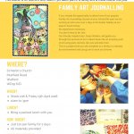 Easter Art Journalling for Families