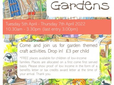 Easter Holiday Famly Activities: Grubby Gardens