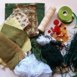 Eco Weaving - a workshop weaving with waste fibres and fabrics