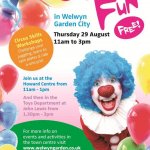 FREE Circus Skills Workshop in Welwyn Garden City