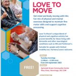 FREE Love To Move seated exercise class for body and mind