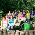 Garden Stepping Stone Mosaic Design, Bushey Heath 2nd July