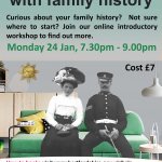 Getting started with family history (online event)