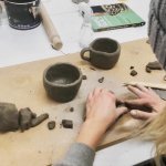 Handmade ceramic pottery with Elizabeth Cahill- Evening