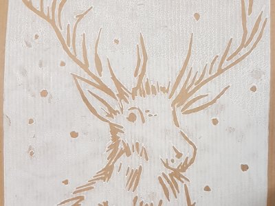 Handmade Christmas: Lino Cutting