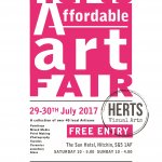 HERTS VISUAL ARTS LAUNCHES AFFORDABLE ART FAIR