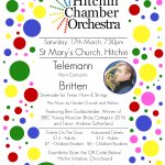 Hitchin Chamber Orchestra -March 17th  Spring Concert