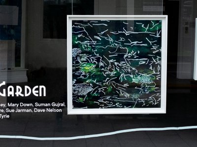 In Our Garden Exhibition - Letchworth window exhibition