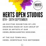 Life Drawing Happenings Open Studios exhibition