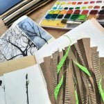 Mixed Media and Textile Spring Sketchbook Workshop