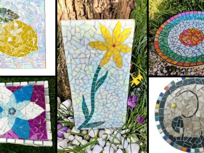 Mosaic Making - Reveley Lodge Victorian House & Gardens, Bushey