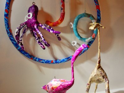 Paper Craft Mobiles for Teeny Tots! Adult Workshop