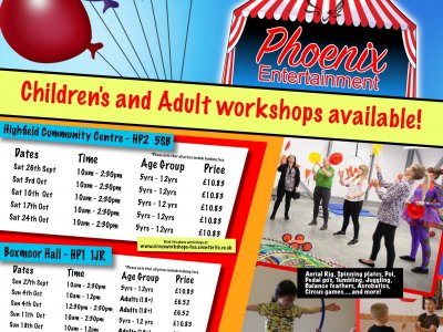 Phoenix Entertainment: Circus Workshops