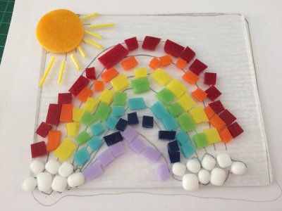 Rainbow Glass Workshop with Jane from A Touch of Glass