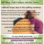 SpringSpiration - creative dance and live music workshop