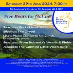 St Albans Symphony Orchestra (SASO)  'Five Beats for Nature'