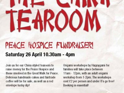 The China Tearoom Peace Hospice Fundraiser!