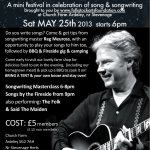 'Under the Stars' Songwriting Masterclass with Reg Meuross