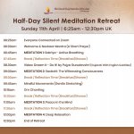 Virtual Half-Day Silent Meditation Retreat | Sunday 11th April