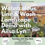 Watercolour / Line & Wash Landscape Demo with Ailsa Lyn