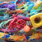 Easy Rider - section from flotsam weaving