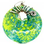 enamel pendant