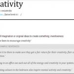 Blog post. Creativity : A very human condition