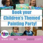 Children's Birthday Painting Parties Now Available.