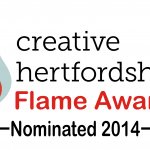 Creative Hertfordshire Flame Award Nomination