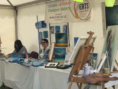 Herts Visual Arts at Living Crafts, Hatfield Park, 5-8 May 2022