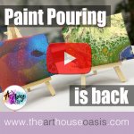 Paint Pouring comes back to Hertfordshire