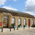 Batley t'Rainbow Yarn Installation