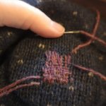 Darning Demo with Nicola Twynham