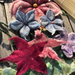 Giant Flower Felting Workshop at Colne Valley Museum