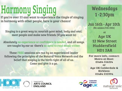 Harmony Singing | Celebrating Age